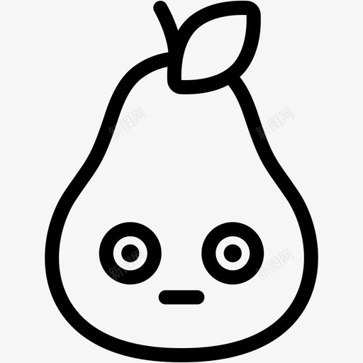 惊艳表情情感图标svg_新图网 https://ixintu.com 情感 惊艳 感觉 表情