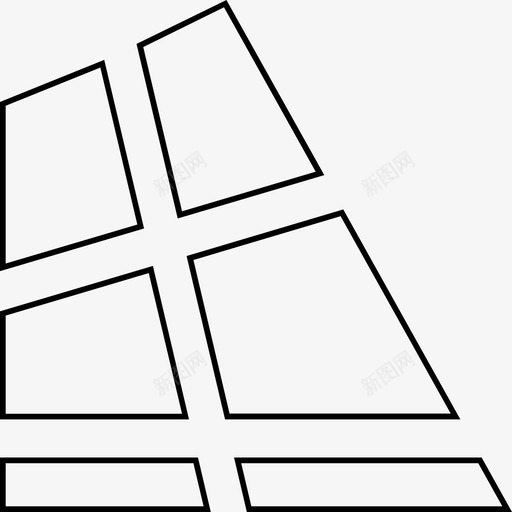 街道城市小巷图标svg_新图网 https://ixintu.com 城市 小巷 街道 路线图