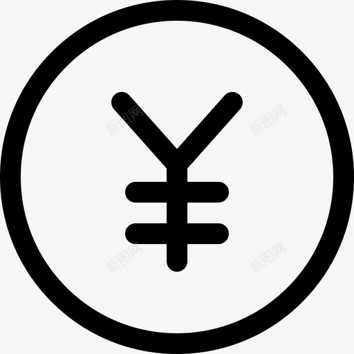 日元经济43直系图标svg_新图网 https://ixintu.com 日元 直系 经济