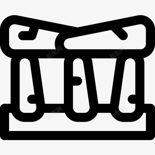 巨石阵英格兰20直线型图标svg_新图网 https://ixintu.com 巨石阵 直线 线型 英格兰