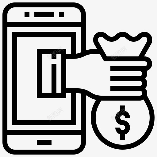 服务费额外费用现金图标svg_新图网 https://ixintu.com 在线 客户 支持 服务费 热线 现金 费用 额外