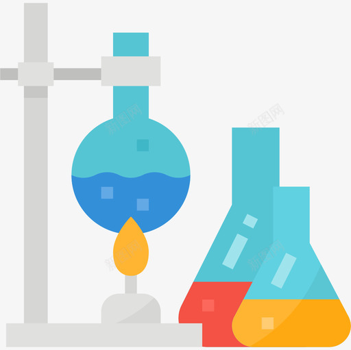 化学科学106平图标svg_新图网 https://ixintu.com 化学 科学