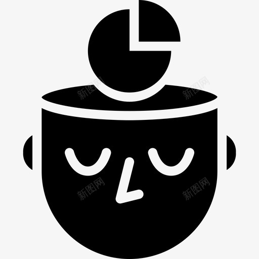 分析人类能力1雕文图标svg_新图网 https://ixintu.com 人类 分析 能力 雕文