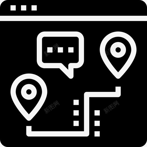 地图169号酒店填充图标svg_新图网 https://ixintu.com 169号 地图 填充 酒店