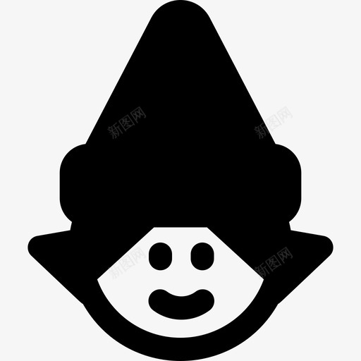精灵圣诞284填充图标svg_新图网 https://ixintu.com 圣诞 填充 精灵