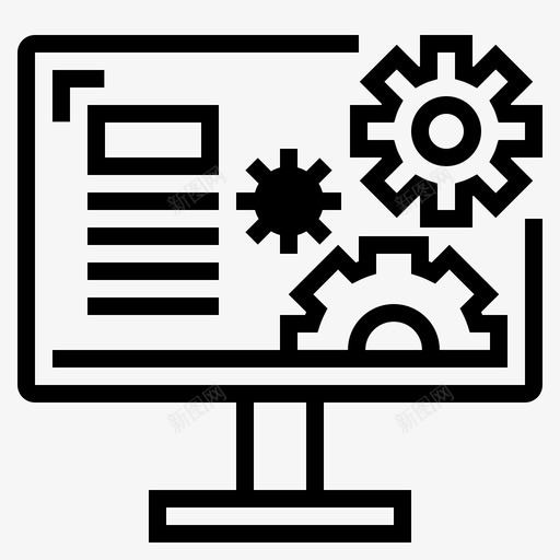 齿轮接口概念设备图标svg_新图网 https://ixintu.com 工具 接口 概念 硬件 设备 齿轮