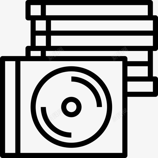 蓝光移动5线性图标svg_新图网 https://ixintu.com 移动 线性 蓝光