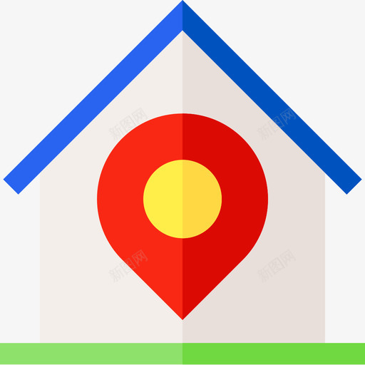 建筑与城市导航与地图23平面图图标svg_新图网 https://ixintu.com 地图 城市 导航 平面图 建筑