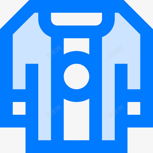 衬衫保龄球5蓝色图标svg_新图网 https://ixintu.com 保龄球 蓝色 衬衫