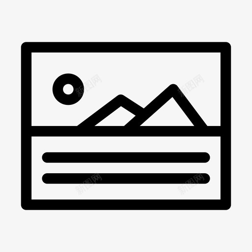 海报横幅广告牌图标svg_新图网 https://ixintu.com 传单 促销 广告牌 横幅 海报