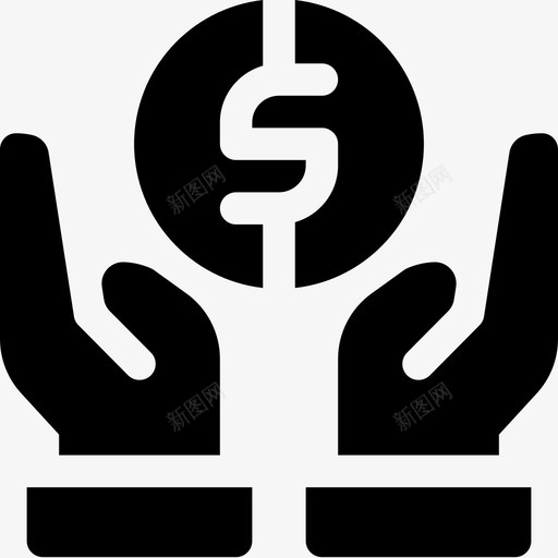 银行投资54已填充图标svg_新图网 https://ixintu.com 填充 投资 银行