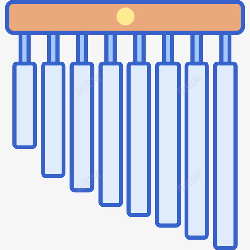 钟声音乐105线性颜色图标svg_新图网 https://ixintu.com 线性 钟声 音乐 颜色