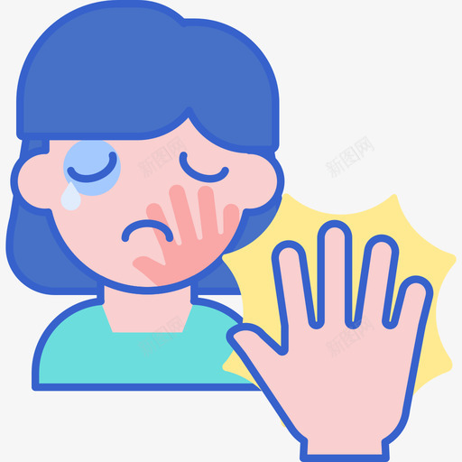 身体虐待健康50线性颜色图标svg_新图网 https://ixintu.com 健康 线性 虐待 身体 颜色