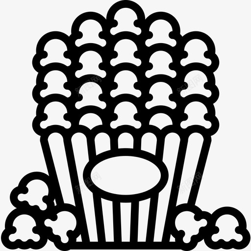 爆米花马戏团68直系图标svg_新图网 https://ixintu.com 爆米花 直系 马戏团