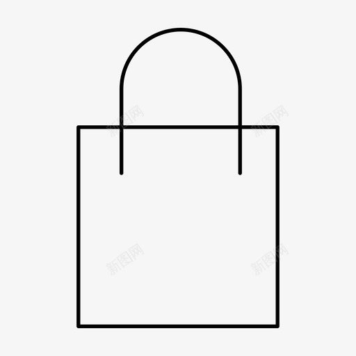 购物袋购买出售图标svg_新图网 https://ixintu.com 假日 出售 图标 购买 购物袋