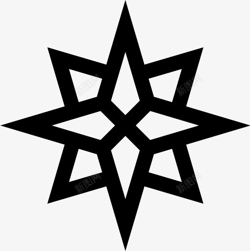基点导航和地图21线性图标svg_新图网 https://ixintu.com 地图 基点 导航 线性