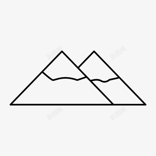 山冒险攀登图标svg_新图网 https://ixintu.com 假日 冒险 图标 攀登