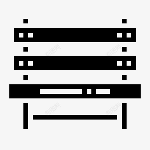 长椅公园座椅图标svg_新图网 https://ixintu.com 休闲 公园 实心 座椅 操场 长椅