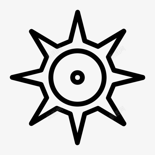 发光明亮能量图标svg_新图网 https://ixintu.com 医疗 发光 明亮 温暖 能量 阳光