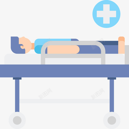 病床残疾2公寓图标svg_新图网 https://ixintu.com 公寓 残疾 病床