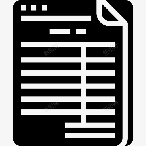余额会计和财务填充图标svg_新图网 https://ixintu.com 会计 余额 填充 财务