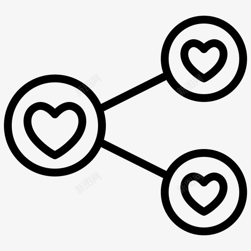 连接爱欺骗情侣图标svg_新图网 https://ixintu.com v1 关系 情人节 情侣 欺骗 连接