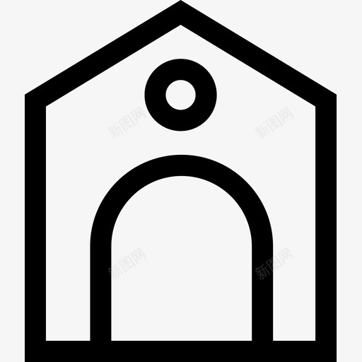 房子婴儿和玩具6线性图标svg_新图网 https://ixintu.com 婴儿 房子 玩具 线性