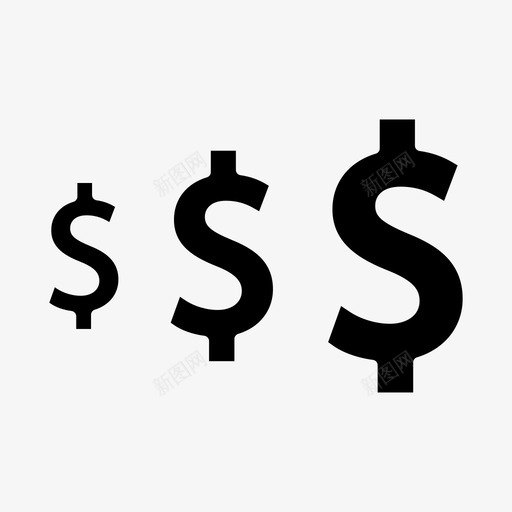 赢得收入支出图标svg_新图网 https://ixintu.com ios 图标 字形 支出 收入 用户界面 网络 赢得