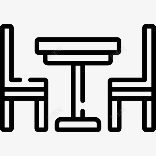 椅子161办公室直系图标svg_新图网 https://ixintu.com 办公室 椅子 直系