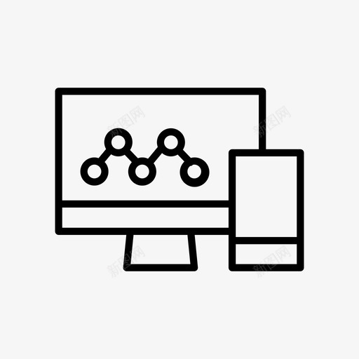 数据分析业务增长计算机图标svg_新图网 https://ixintu.com 业务 增长 数据分析 电话 统计 计算机