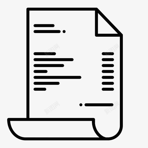票据付款财税发票图标svg_新图网 https://ixintu.com 付款 发票 票据 财税