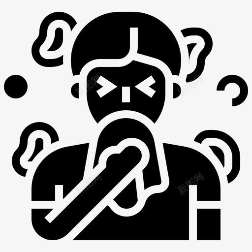 抗组胺药过敏5字形图标svg_新图网 https://ixintu.com 字形 抗组 胺药 过敏