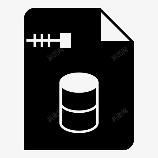 数据库业务文档图标svg_新图网 https://ixintu.com taxi zip 业务 数据库 文件 文档
