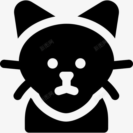 阿比西尼亚猫猫品种3填充图标svg_新图网 https://ixintu.com 品种 填充 尼亚 比西 阿比
