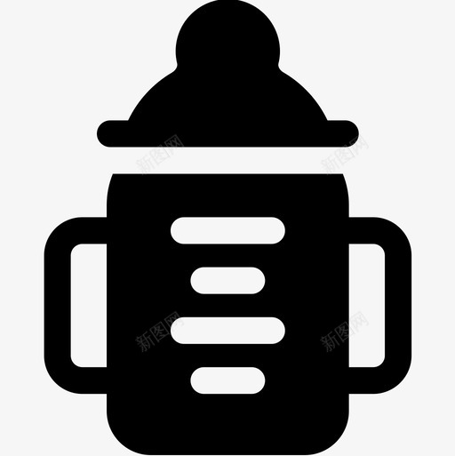 喂入器家庭38已填充图标svg_新图网 https://ixintu.com 喂入 填充 家庭