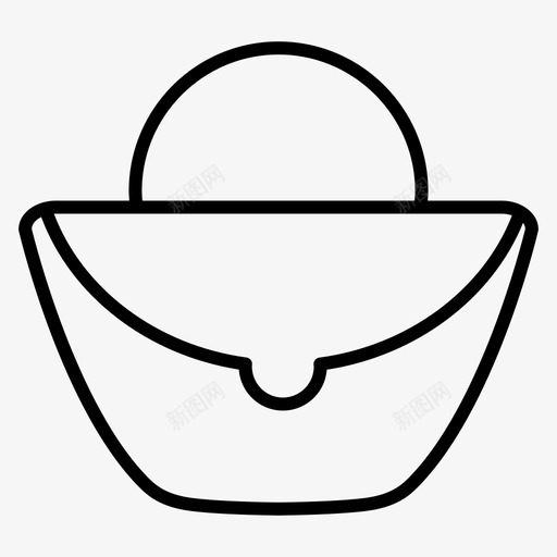 采购产品手袋手袋配件图标svg_新图网 https://ixintu.com 产品 手袋 时尚 服装 配件 采购