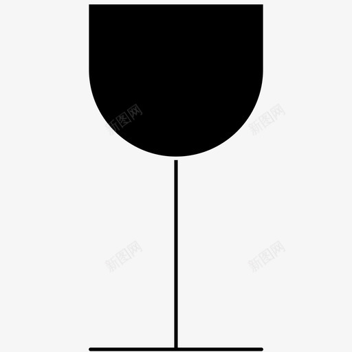 杯子玻璃杯餐具图标svg_新图网 https://ixintu.com 图标 杯子 玻璃杯 酒杯 雕文 餐具 餐厅