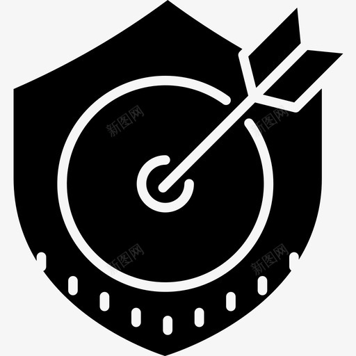 目标安全113雕文图标svg_新图网 https://ixintu.com 安全 目标 雕文