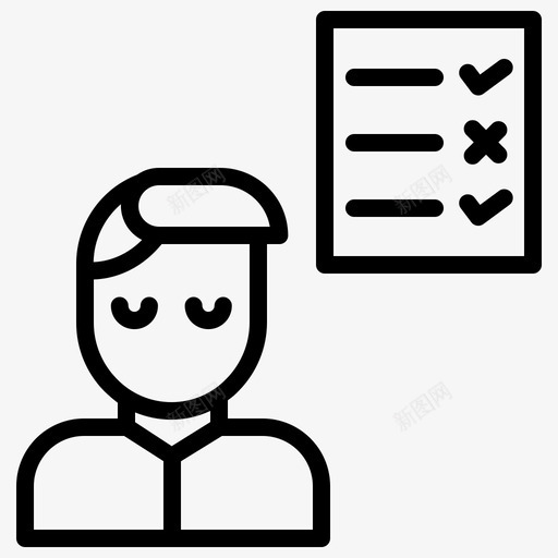 用户文档确定图标svg_新图网 https://ixintu.com 勾选 文档 用户 确定 页面