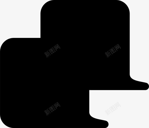 聊天评论谈话图标svg_新图网 https://ixintu.com 短信 聊天 评论 谈话