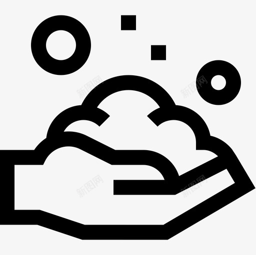 洗手睡眠时间30线性图标svg_新图网 https://ixintu.com 时间 洗手 睡眠 线性