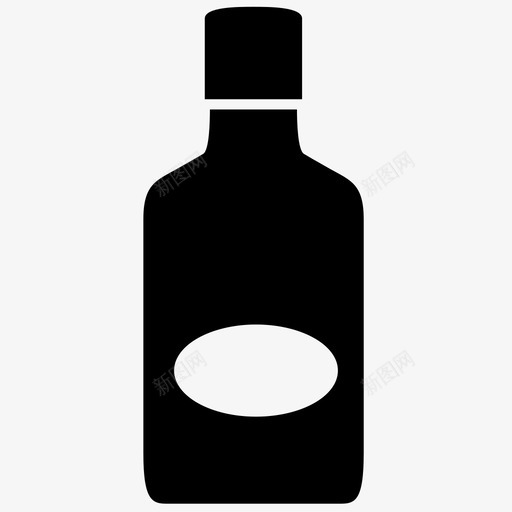 威士忌瓶酒精波旁威士忌图标svg_新图网 https://ixintu.com 喝吗 威士忌 我们 波旁 酒精