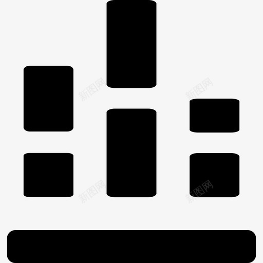 堆叠柱状图svg_新图网 https://ixintu.com 堆叠柱状图
