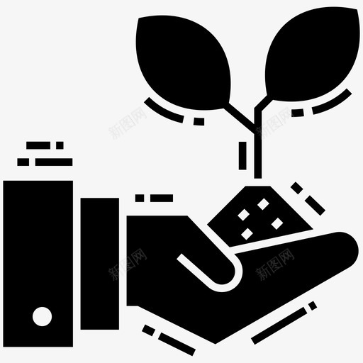 生态拯救生态环境图标svg_新图网 https://ixintu.com 图标 字形 拯救 播种 环境 生态 相关 自然