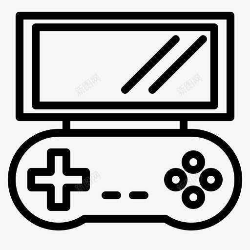 游戏控制器数字电子图标svg_新图网 https://ixintu.com 控制器 数字 游戏 电子 硬件 设备