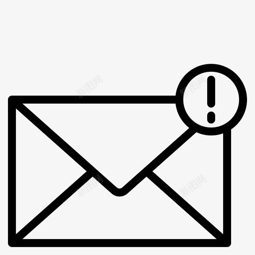 重要的联系我们60直线图标svg_新图网 https://ixintu.com 我们 直线 联系 重要的