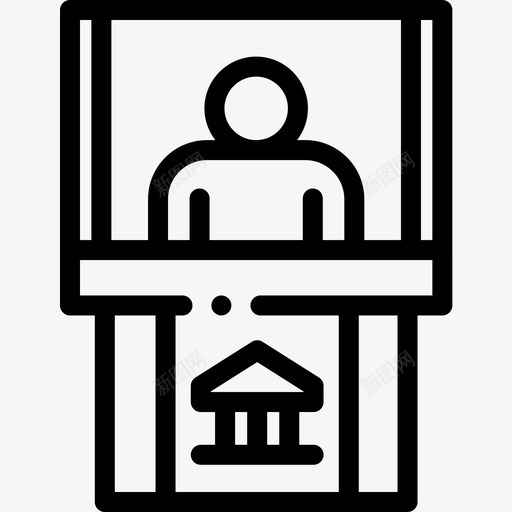 银行银行73直线图标svg_新图网 https://ixintu.com 直线 银行