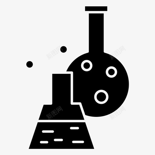 化学品烧杯化学烧瓶图标svg_新图网 https://ixintu.com 佛罗伦萨 化学 化学品 实验室 烧杯 烧瓶 科学
