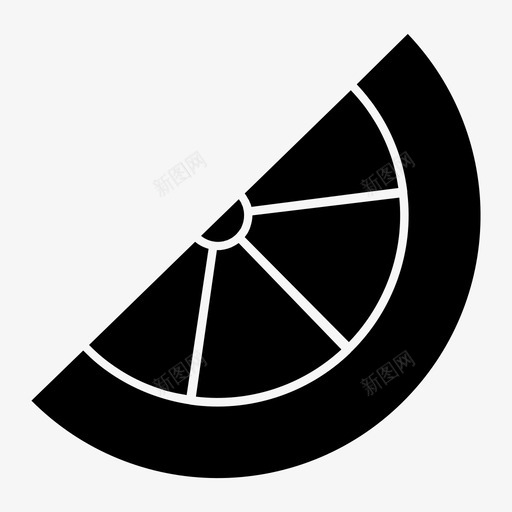 柠檬水果橘子图标svg_新图网 https://ixintu.com 柠檬 橘子 水果