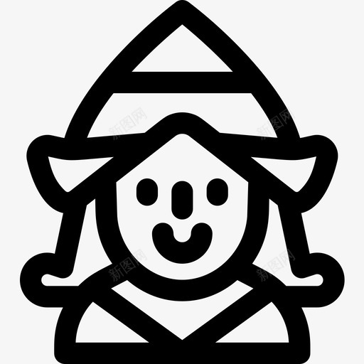 荷兰妇女荷兰29岁直系图标svg_新图网 https://ixintu.com 29岁 妇女 直系 荷兰